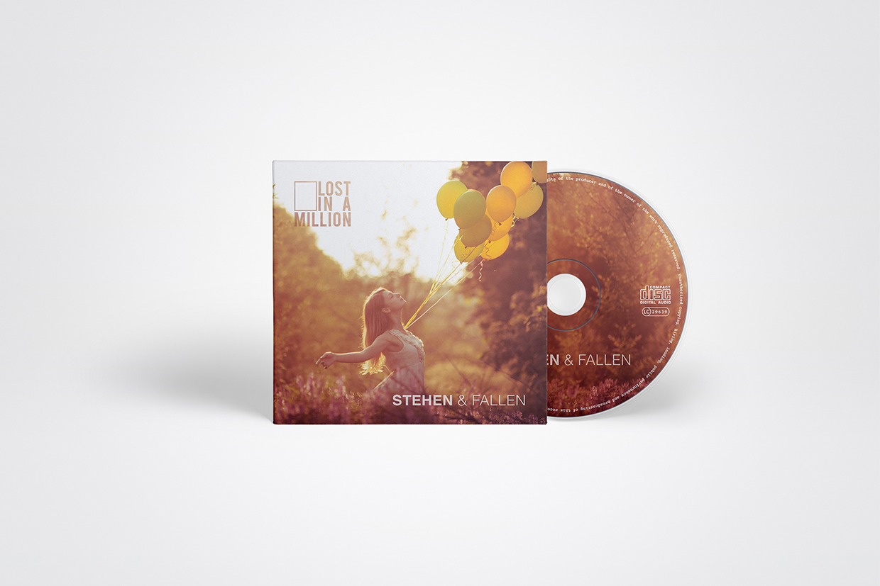 Stehen & Fallen - CD Cover & Disk für LOST IN A MILLION