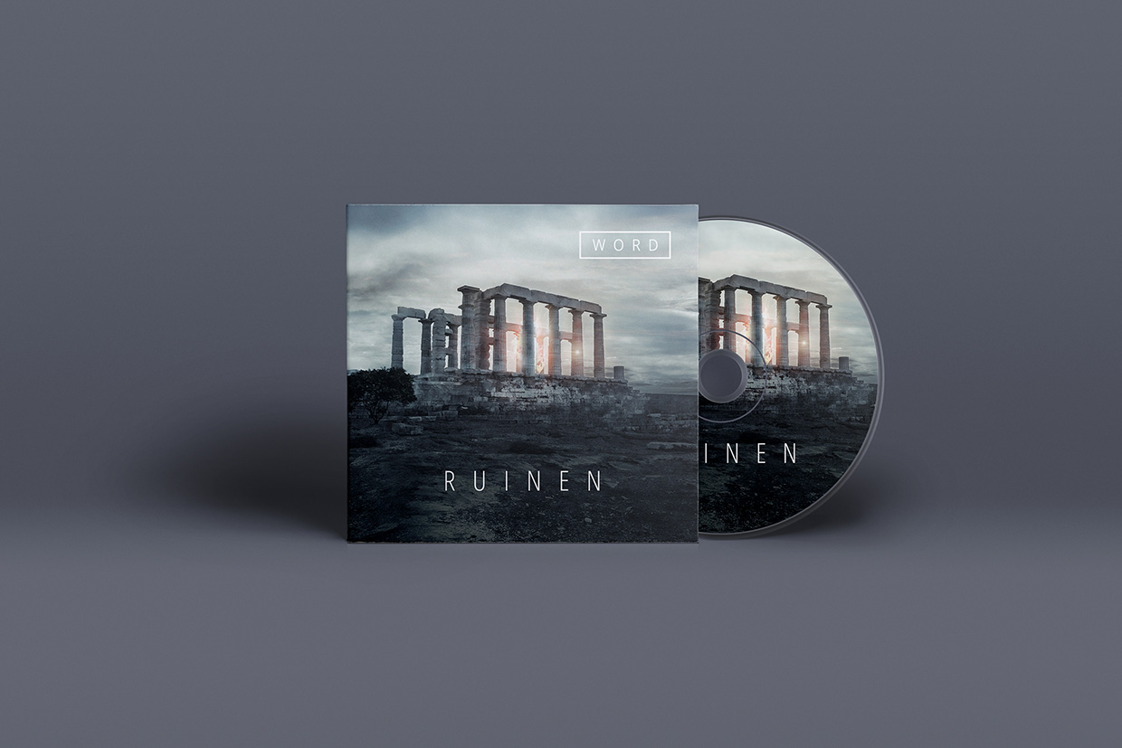 Ruinen - CD Cover für die Band WORD
